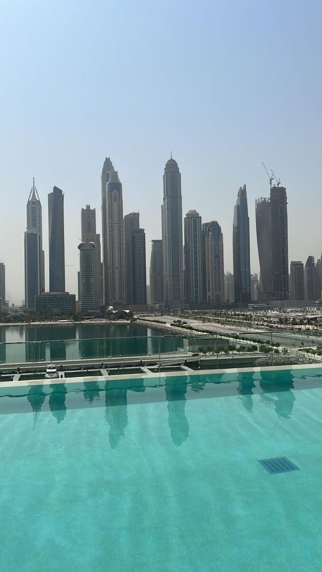 Silkhaus Palm View 1Bdr With Private Beach In Emaar Beachfront دبي المظهر الخارجي الصورة