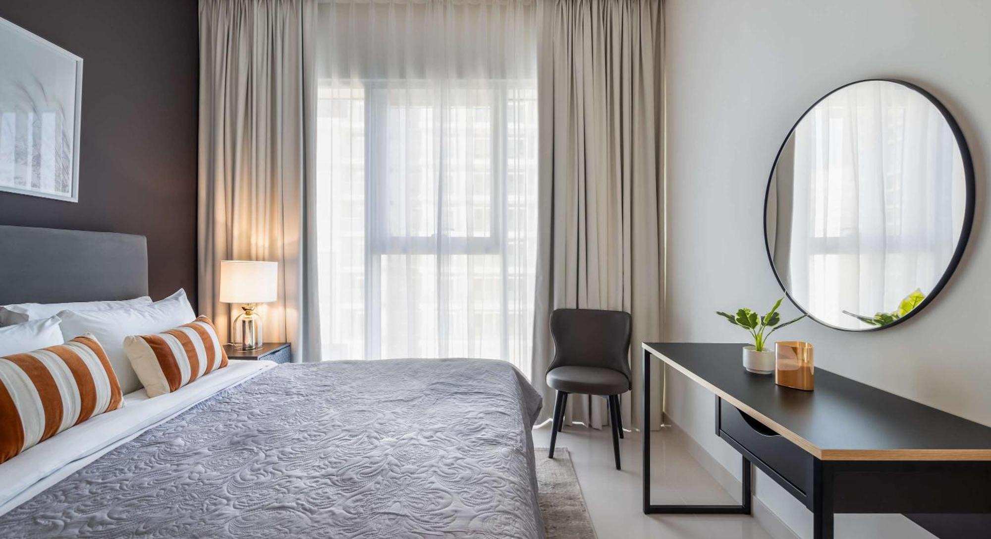 Silkhaus Palm View 1Bdr With Private Beach In Emaar Beachfront دبي المظهر الخارجي الصورة